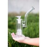 dopeboo boo glass upright bubbler wcolored perc 6 dopeboo boo glass upright bubbler wcolored perc 6