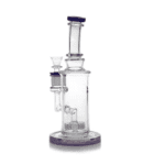 10 Inch Matrix Perc Bong Purple 10 Inch Matrix Perc Bong Purple
