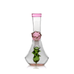 Flower Bong Pink Front Flower Bong Pink Front