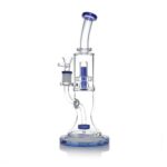 SP56 12 inch Double Showerhead Perc Beaker Bong e1691431017977
